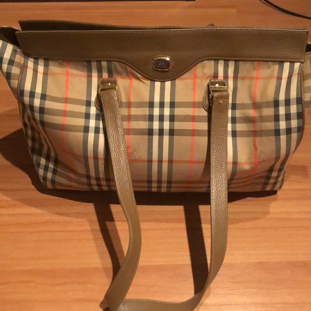 Vintage Burberry Tote